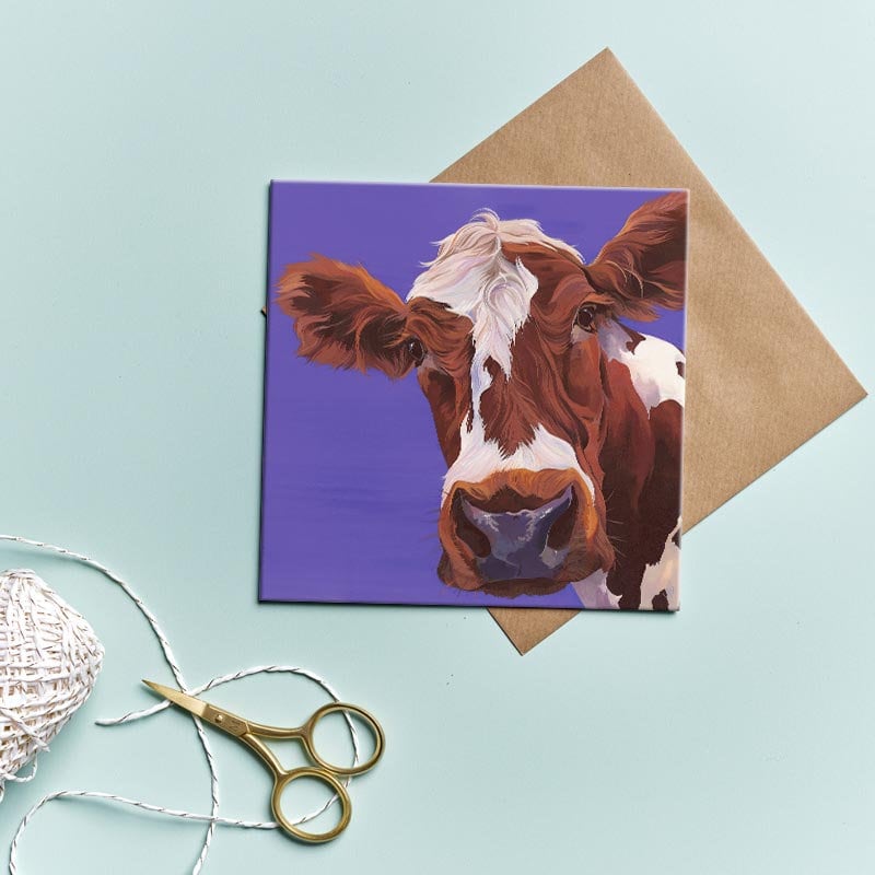 Ayreshire Cow Card