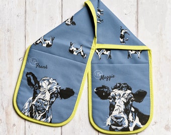 Fun Cow Oven Gloves