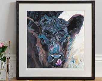 Belted Galloway Wall Art