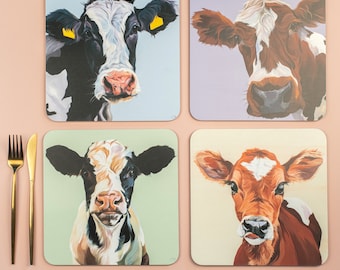 Dairy Cow Placemats & Coasters