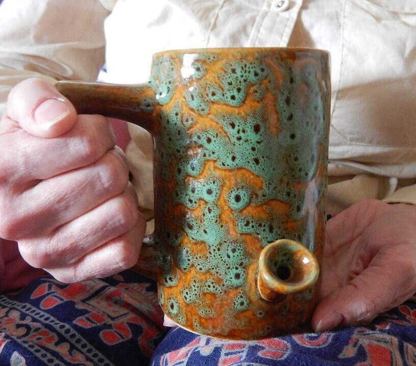 8oz Group Therapy // Funny Coffee  Mug Ceramic Pipe Mug 