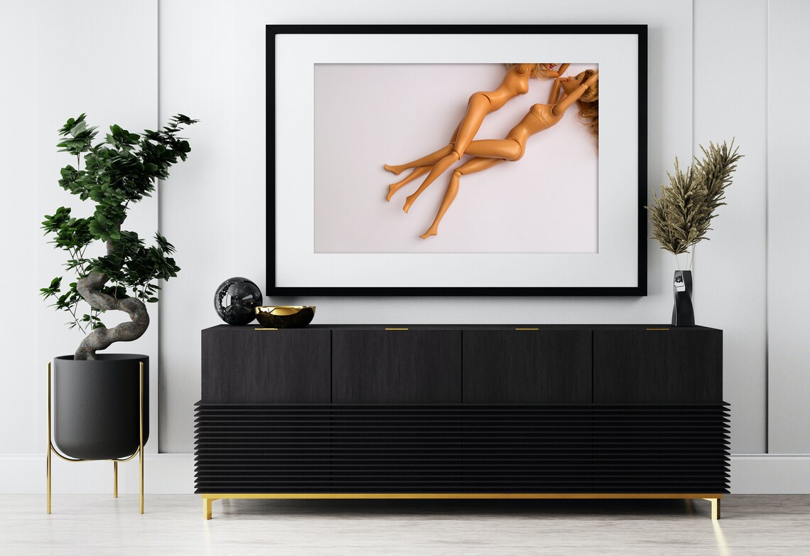 LGBTQ Barbie Girlfriend Nude Retro Poster Wall Print - Etsy
