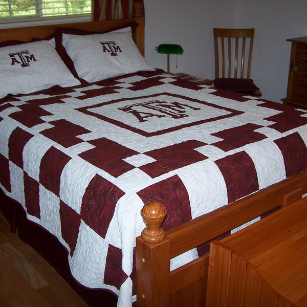 Texas A&m Bedding Etsy