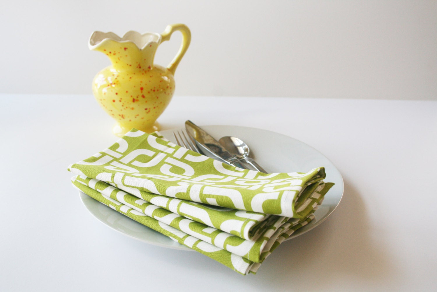 Organic Cloth Napkins // Set of 4 Ecofriendly Napkins in