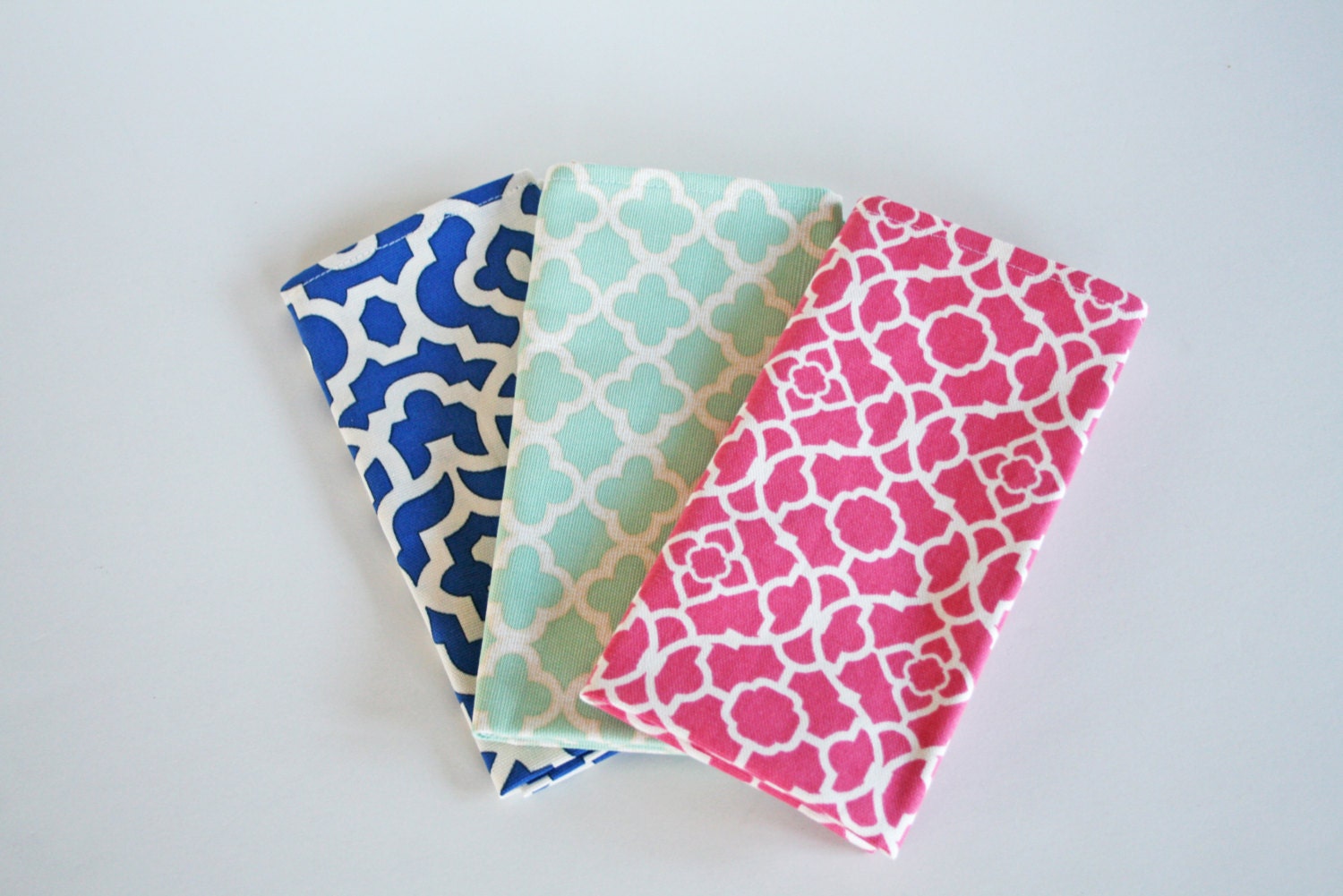 Set of 4 Coral Cloth Dinner Napkins // Hot Pink Dinner Napkins Etsy