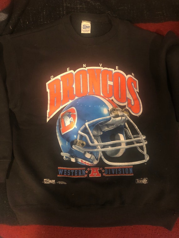 Vintage Denver Broncos Salem 1990s Sweatshirt
