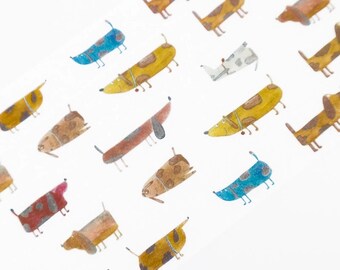 Long Dog Washi Tape WT1170D