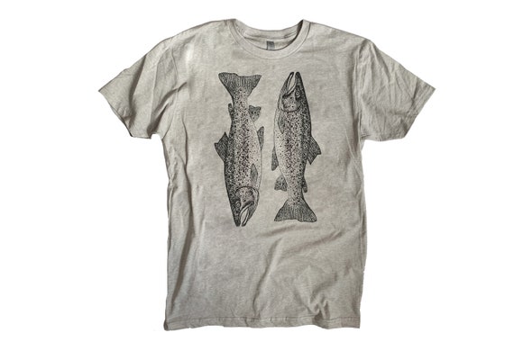 Salmon Comfy Tee King Salmon Fishing Shirt 