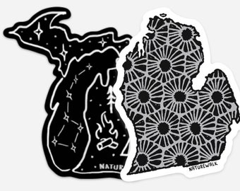 Camp Michigan Sticker Pack