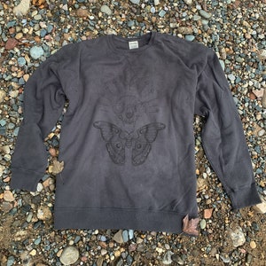 Dead Forest Crew Neck Sweatshirt nature walk shirt