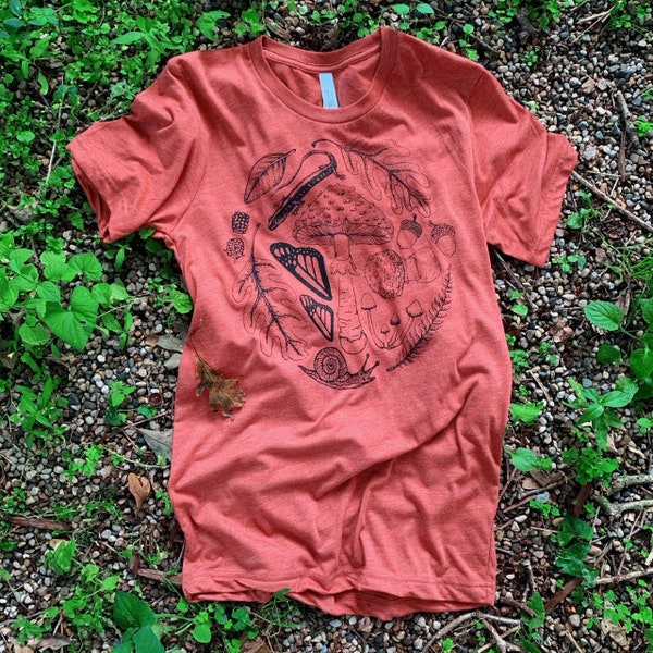 Forest Floor T-Shirt RUST