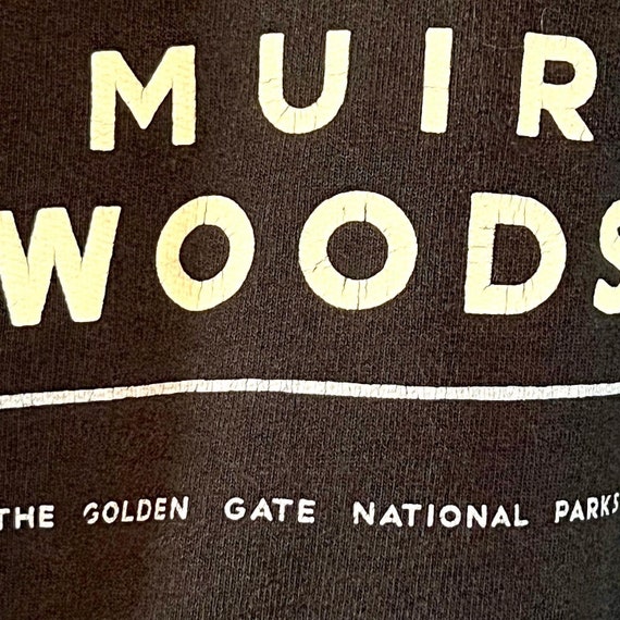 Vintage 90s Muir Woods Crewneck Sweatshirt Nation… - image 6