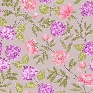 Love Blooms by Lewis & Irene Fabric by the Half Yard 04A 111