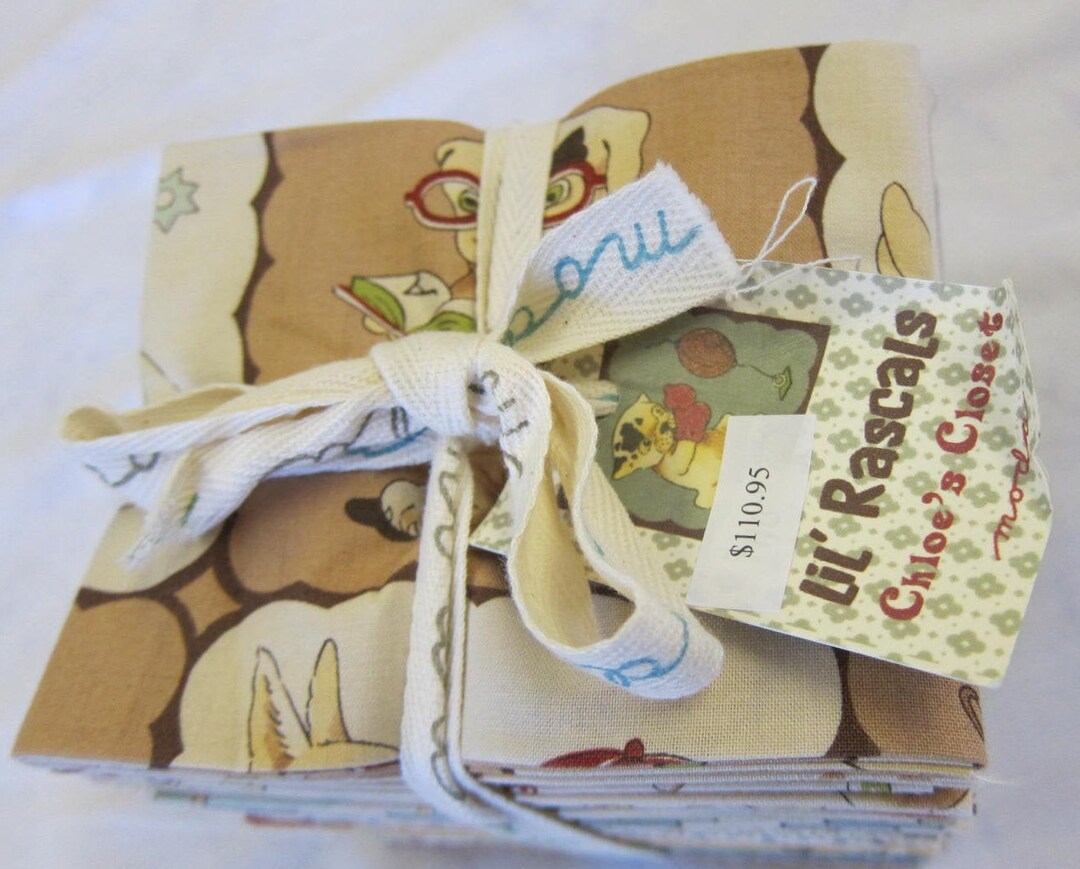 Fat Lil Rascal Lil' Rascals Moda Fat Quarter Bundle by Cloe's Closet - Etsy
