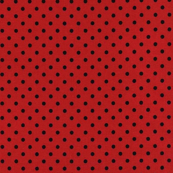 Dotty Dot by Timeless Treasures  Ladybug Fabric by the Half Yard 54C 013