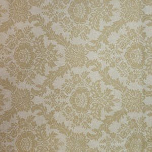 Chelsea Market by RJR Fabrics, Beige Floral Diamond Pattern Fabric by the Half Yard