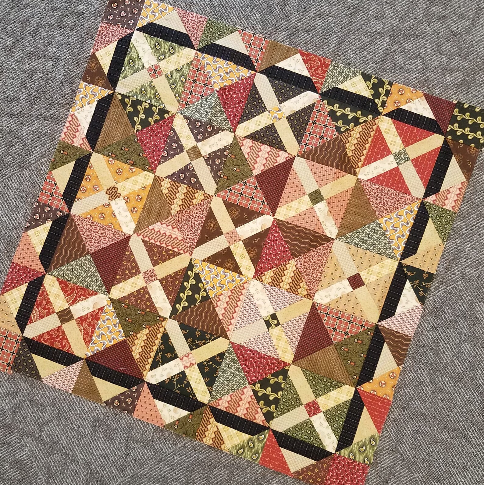 Tinkertoy Toss Quilt Kit Designed by Kim Diehl Using Jo Etsy