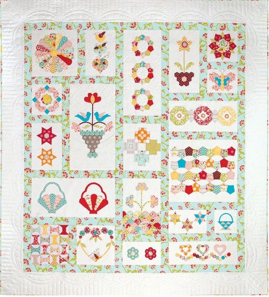Sue Daley Designs Marmalade Quilt Pattern With Templates and Etsy