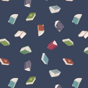 Bookworm by Lewis & Irene Fabric by the Half Yard 56C 019