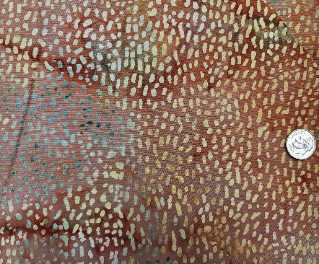 Tela Batik Mirah Manchas De Acuarela En Marr n xido Rojizo Y Verde tela-batik-mirah-manchas-de-acuarela-en-marr-n-xido-rojizo-y-verde