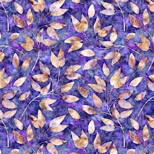 Periwinkle by Dan Morris Design for QT Fabrics Fabric by the Half Yard 01A 014