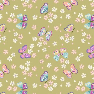 Love Blooms by Lewis & Irene Fabric by the Half Yard 04A 107