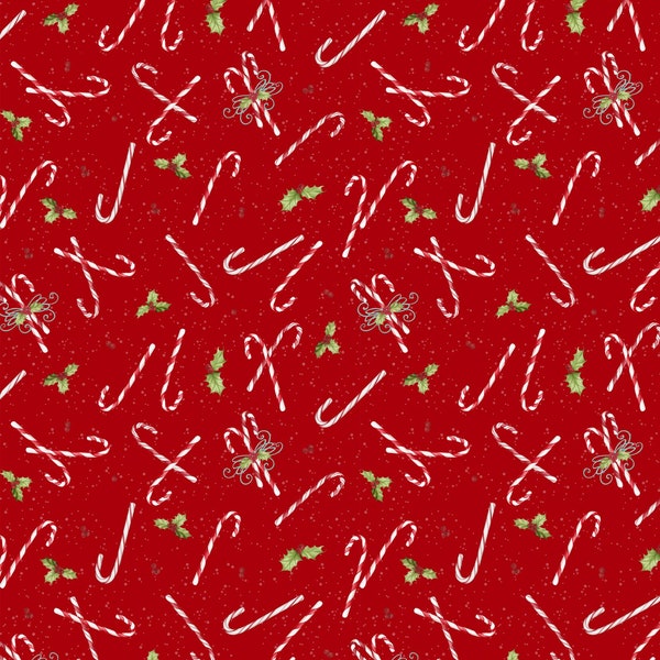 Peppermint Parlor by Danielle Leone for Wilmington Prints Fabric by the Half Yard #118