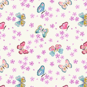 Love Blooms by Lewis & Irene Fabric by the Half Yard 04A 113