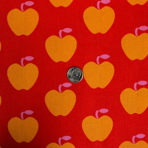 Apple Hill Farm  Apples Orange and Red by RJR Fabrics Fabric by the Half Yard 35C 069