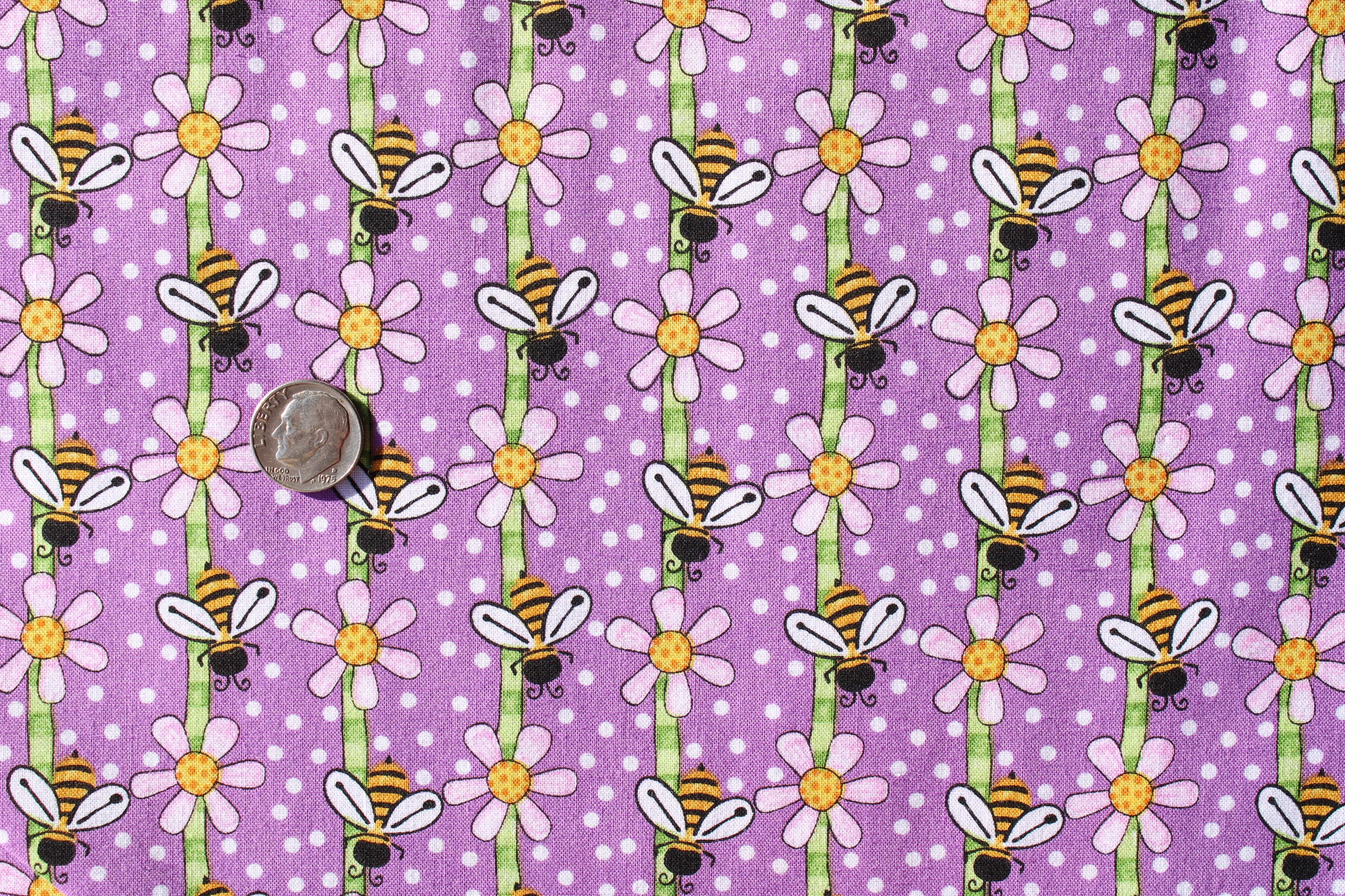 Bugapalooza - Jennifer Heynen - In The Beginning Fabrics - Fabric by the  Half Yard