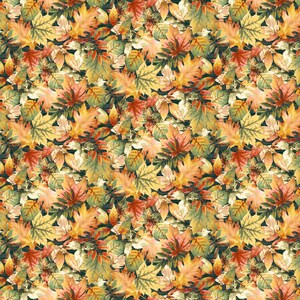 Fall Into Autumn by Art Loft for Studio E Fabric by the Half Yard 14A 009