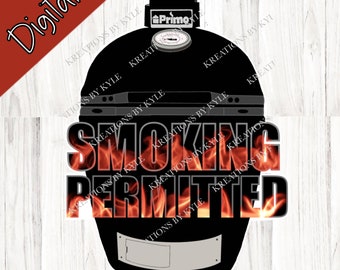 Smoker Sticker Clipart - Smoker Grill Clipart - DIY Sticker - Printable Grill Sticker