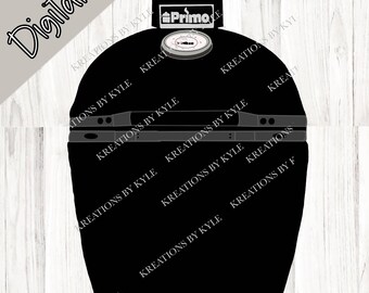 Smoker Grill Clipart - DIY Grill Sticker - Black Grill Clipart