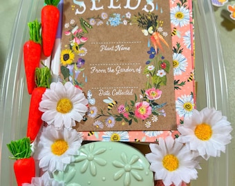 Whimsical Spring Ephemera & Trinket Box