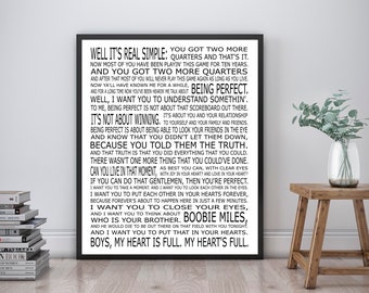 Herb Brooks Speech Etsy