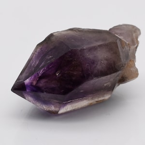 Amethyst Phantom Crystal // Zambia // African Purple Amethyst Quartz Crystal Point Specimen