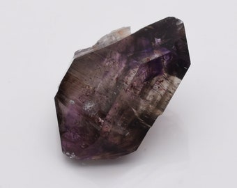 Smoky Amethyst Crystal from Zambia // African Purple Amethyst Quartz Crystal Point Specimen