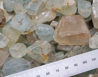Topaz Crystal 100g LOT from Jos Plateau, Nigeria // Genuine Blue Gemstone Jewelry or Wire Wrapping
