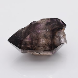 Smoky Amethyst Crystal from Zambia // African Purple Amethyst Quartz Crystal Point Specimen