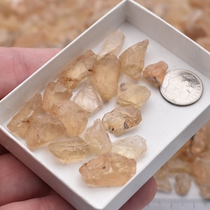 Raw Oregon Sunstone 25g Lot  // Golden Feldspar Labradorite Rare American Gemstones for Crystal Grids, Jewelry and Wire Wrapping