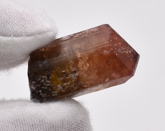 Liddicoatite Tourmaline Crystal 6.2g from Malkhan, Eastern Siberia, Russia