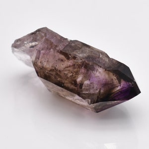Enhydro Phantom Amethyst Crystal Scepter from Zambia // African Purple Amethyst Quartz Crystal Point Specimen