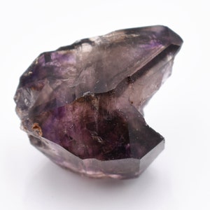 Enhydro Amethyst Crystal 42.5g from Zambia // African Smoky Phantom Purple Quartz Crystal Point Specimen