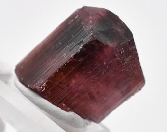 Rubellite Tourmaline Crystal 13.6g from Malkhan, Eastern Siberia, Russia // Large Terminated Crystal Chunk