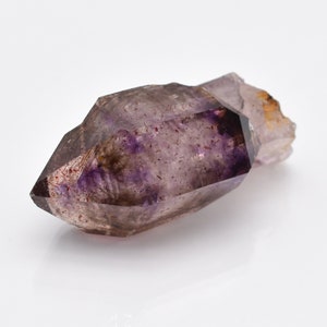 Smoky Amethyst Crystal Scepter from Zambia // African Purple Amethyst Quartz Crystal Point Specimen