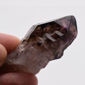 Smoky Amethyst Crystal Scepter // Zambia // African Purple Amethyst Quartz Crystal Point Specimen