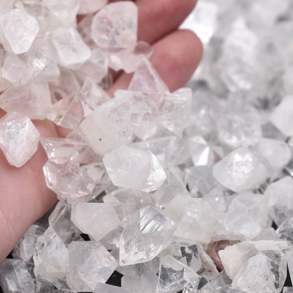 Apophyllite Crystal from India // Natural Zeolite Crystal Point for Grids, Reiki, Jewelry & Wire Wrapping