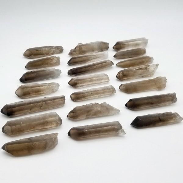 Smoky Quartz Crystal Wand from Brazil // Terminated Natural Crystals