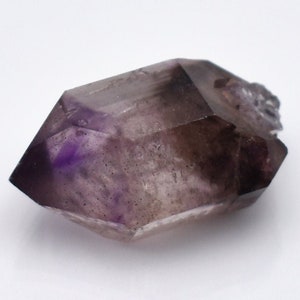 Enhydro Amethyst Crystal Scepter 28.6g from Zambia // African Smoky Phantom Purple Quartz Crystal Point Specimen