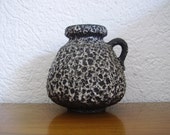 Schlossberg Grey fat lava vase